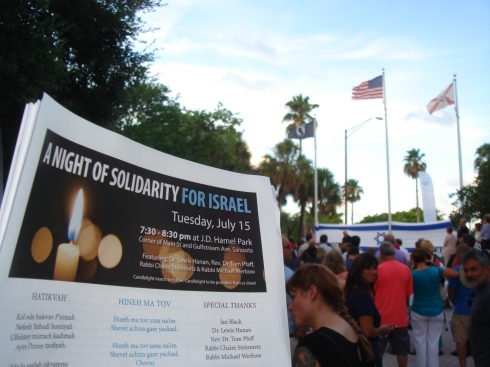 A Night of Solidarity for Israel